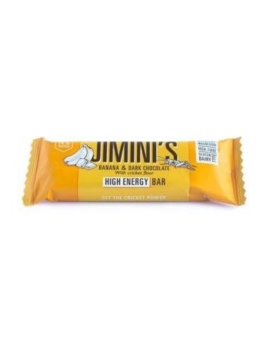 Barritas Proteicas Platano Y Choco Negro Exp. 12Ud de Jimini