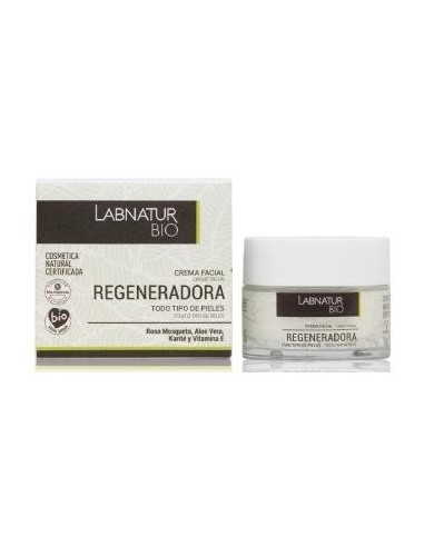 Crema Facial Regeneradora Rosa Mosqueta 50 Mililitros Bio Labnatur Bio