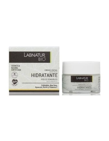 Crema Facial Hidratante Pieles Sensibles 50 Mililitros Bio Labnatur Bio