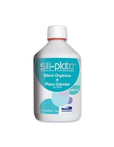 Sili-Plata Silicio Org.+ Plata Coloidal 500 Mililitros Labo Sante Silice