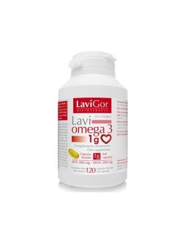 Laviomega 3 1 Gramos 120 Perlas Lavigor