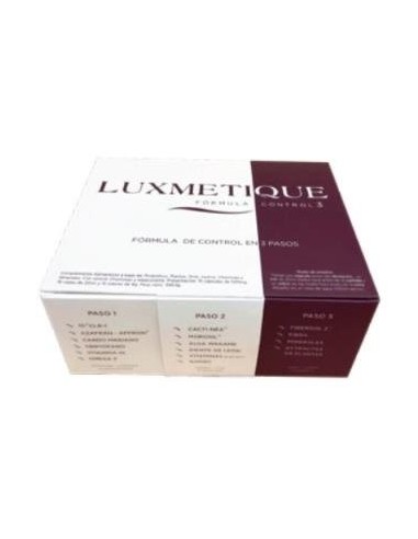 Luxmetique Formula Control 3 15Cap+15Viales+15Sbrs de Luxmet