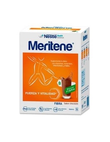 Meritene Fibra Chocolate 14 Sobres Meritene