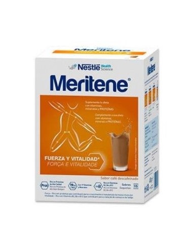 Meritene Batido Cafe Descafeinado 15 Sobres Meritene