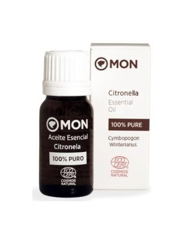 Aceite Esencial Citronela Bio, 12 Ml de Mondeconatur