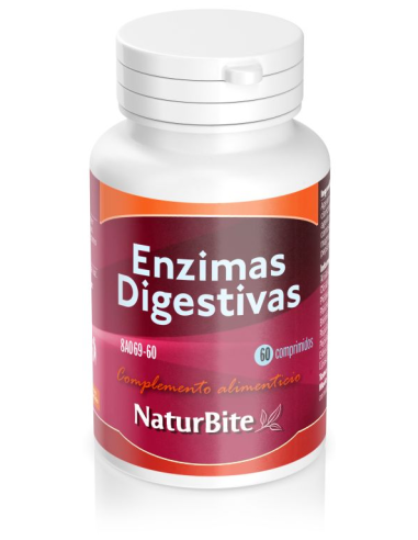 Enzimas Digestivas 60 Comprimidos Naturbite