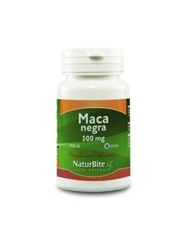 Maca Negra 500Mg. 60 Comprimidos de Naturbite