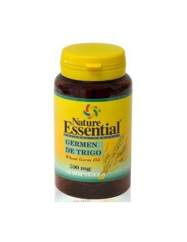 Aceite de germen de trigo 500 mg. 60 perlas