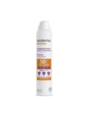 Repaskin Fotoprotector Spf50+ Transparente 200 Mililitros Sesderma