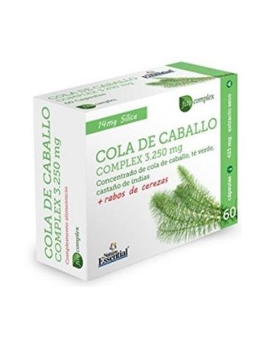 Cola de caballo (complex) 3250 mg. 60 capsulas. de Nature Essential