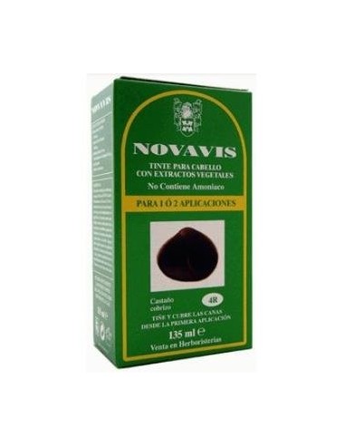 Tinte Novavis 4R Castaño Cobrizo 120 Mililitros Novavis