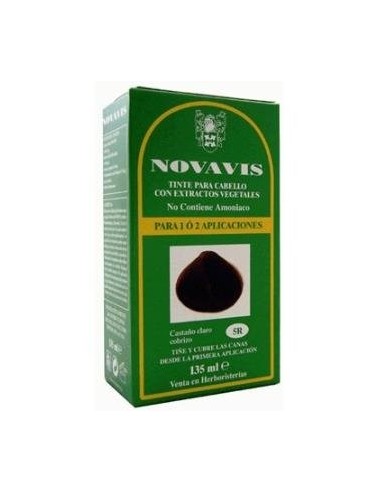 Tinte Novavis 5R Castaño Claro Cobrizo 120 Mililitros Novavis