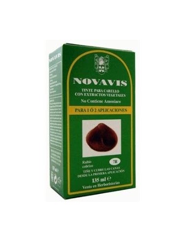 Tinte Novavis 7R Rubio Cobrizo 120Ml. de Novavis