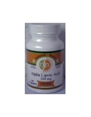 Acido Alfa Lipoico 200Mg. 60Cap. de Nutri-Force