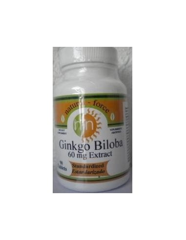 Ginkgo Biloba 60Mg. 90Cap. de Nutri-Force