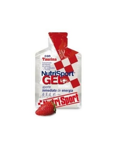 Gel Con Taurina+Fresa Caja 24Unid Nutrisport