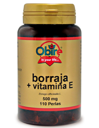 Borraja 500 mg. 110 perlas de Obire