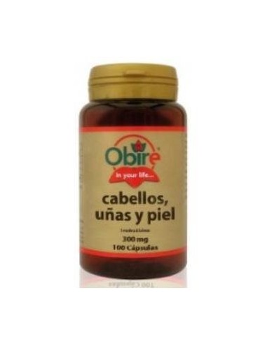 Cabellos y uñas 225 mg. 100 capsulas de Obire