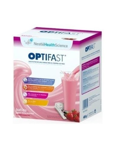 Optifast Batido Fresa 12 Sobres Optifast