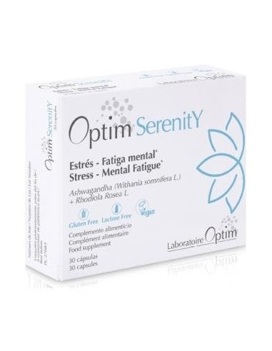 Optim Serenity 30 Cápsulas  Optim Laboratoire