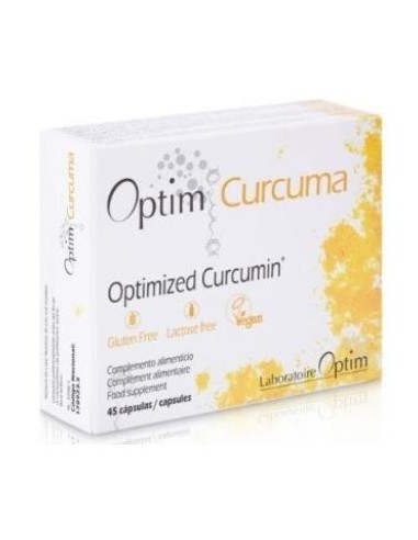 Optim Curcuma 45 Cápsulas  Optim Laboratoire