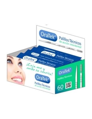 Palillos Tecnicos Oratek Cepillo Interdental 60Ud Oratek