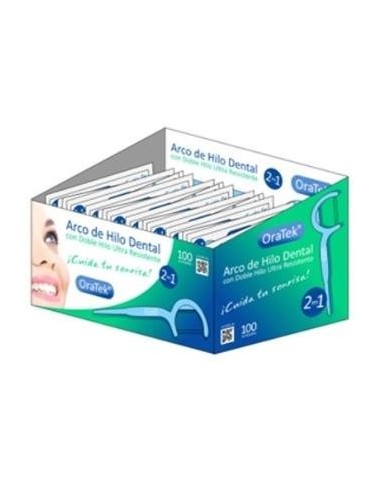 Arco Hilo Dental Doble 100 Unidades Individuales Oratek