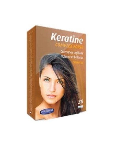 Keratin Complex Forte 30 Cápsulas  Ortho Nat