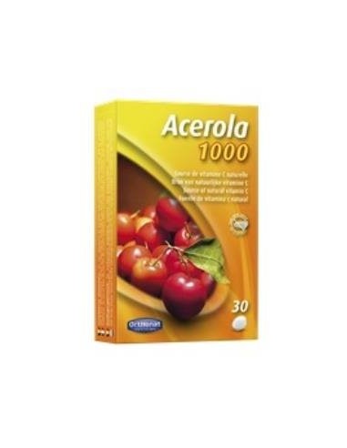 Acerola 1000Miligramos 30 Comprimidos Ortho Nat