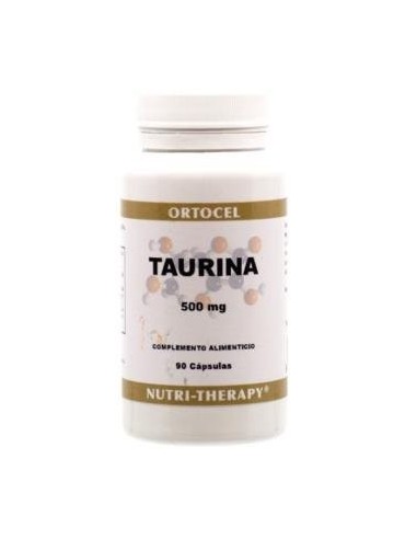 Taurina 500Mg. 90Cap. de Ortocel Nutri-Therapy