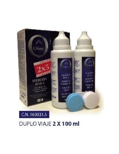 Oune Solucion Unica Lentillas Pack Viaje 2X100 Ml Oune