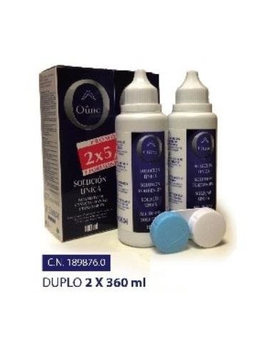 Oune Solucion Unica Lentillas Pack 2X360 Mililitros Oune