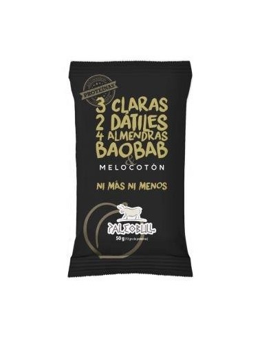 Paleobull Barritas Melocoton Caja 15 Unidades Paleobull