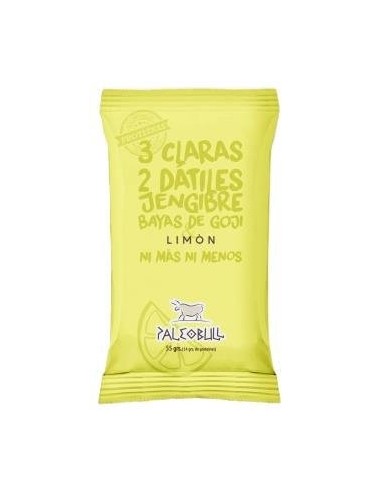 Paleobull Barritas Limon-Goji-Jengibre Caja 15 Unidades Paleobull