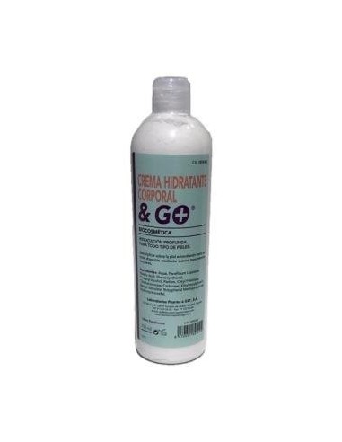 Crema Hidratante Corporal 750 Mililitros Pharma & Go