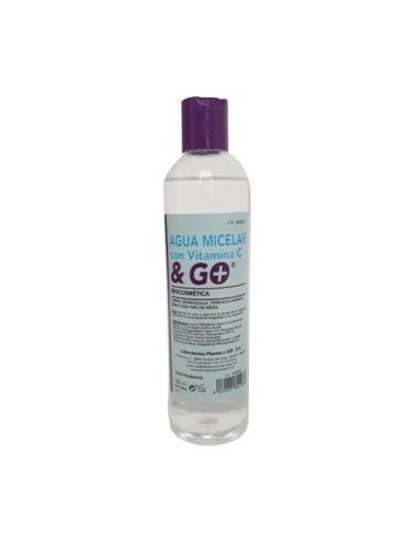 Agua Micelar Con Vit. C 500 Mililitros Pharma & Go