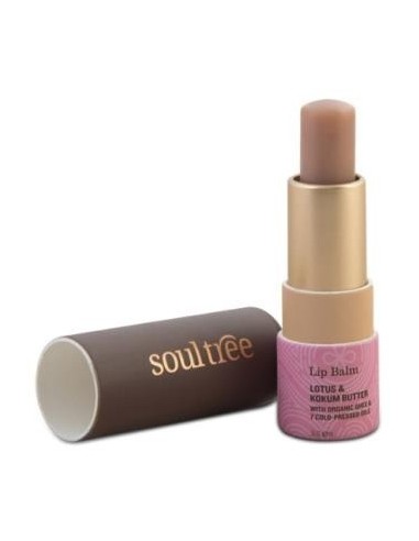 Balsamo Labial Lotus Y Kokum Reparador 3,5 Gramos Soultree