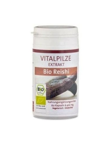 Reishi Bio 60 Cápsulas  Pilze Wolhrab