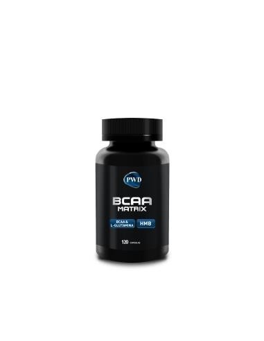 Bcaa Matrix 120 Cápsulas  Pwd Nutrition