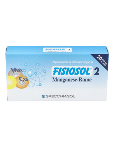 Fisiosol 2 (Mn Cu) 20 Viales/2 Ml  Specchiasol