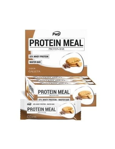 Protein Meal Barritas Galleta Maria 12Uds. Pwd Nutrition