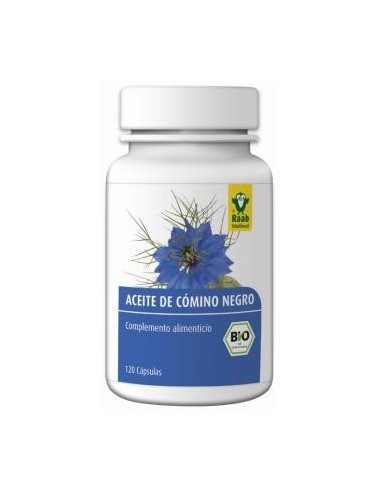 Aceite De Comino Negro 120 capsulas Bio Sg de Raab Vitalfood