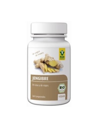 Jengibre 360 Comprimidos Bio Sg Vegan Raab Vitalfood