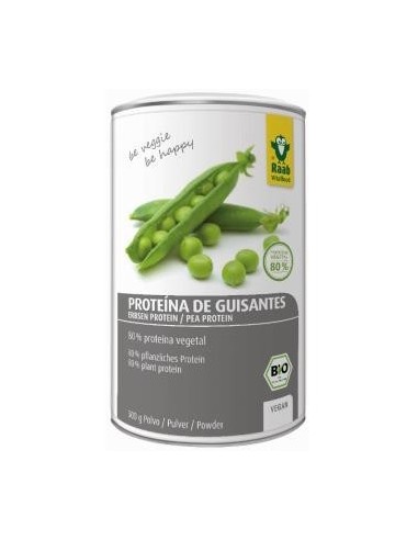 Proteina De Guisante Natural 300 Gramos Bio Sg Vegan Raab Vitalfood