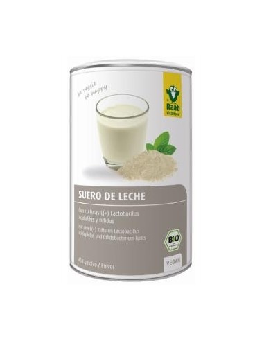 Suero De Leche Dulce Natural Polvo 450 Gramos Bio Sg Raab Vitalfood