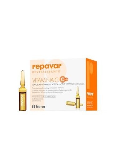 Repavar Revitalizante Vitamina C Activa 20 Ampollas Repavar