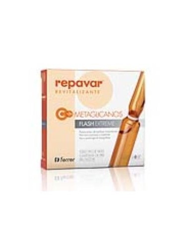 Repavar Revitalizante Flash Extreme 5 Ampollas Repavar