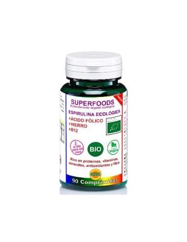 Espirulina + Ac. Folico Superalimentos Bio 90 Comprimidos de