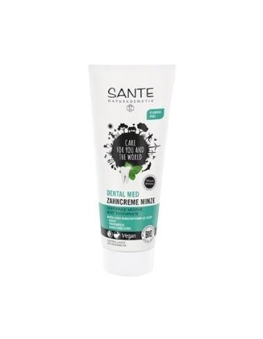 Dentifrico Menta Sin Fluor 75 Mililitros Sante Naturkosmetik