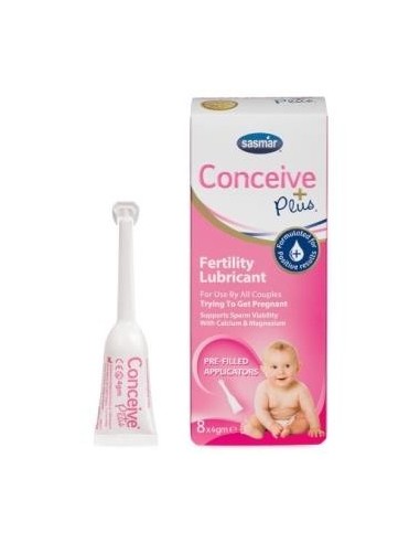 Lubricante Conceive Plus 8 Aplicadores Unidosi Sasmar